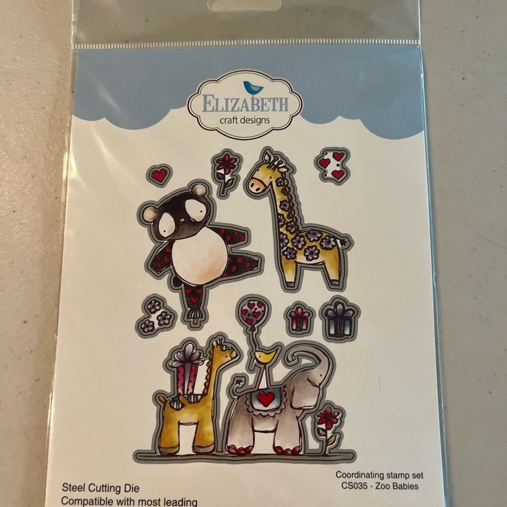 Zoo Babies Steel Cutting Die Set